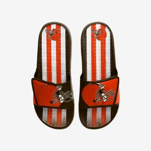 Cleveland Browns Team Stripe Gel Slide
