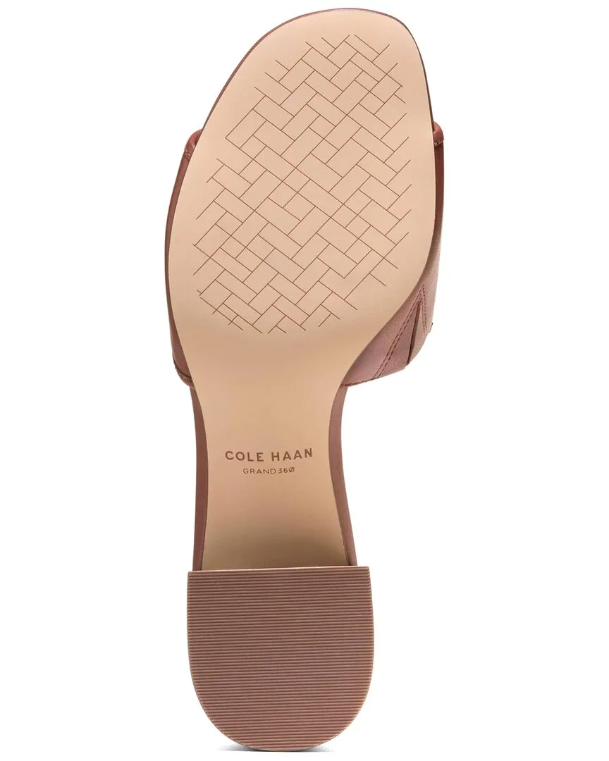 Cole Haan Cailyn Bow Mule Leather Sandal