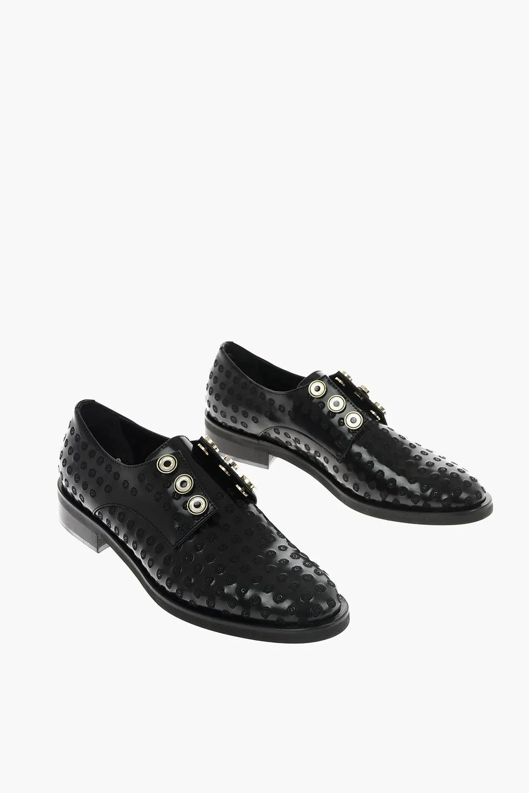 Coliac leather Derby shoes without strings