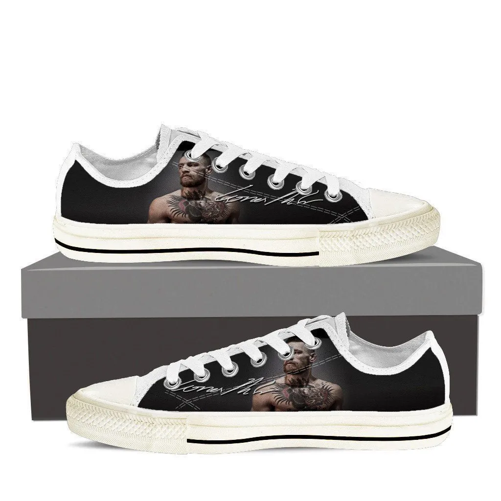 conor mcgregor ladies low cut sneakers