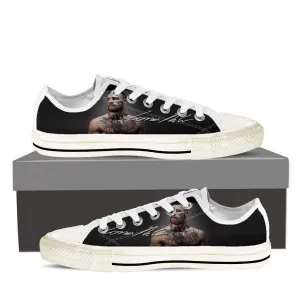 conor mcgregor ladies low cut sneakers