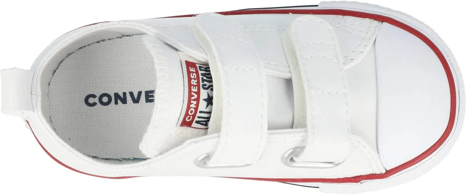 Converse Kids' Chuck Taylor All Star 2v Leather Low Top Sneaker