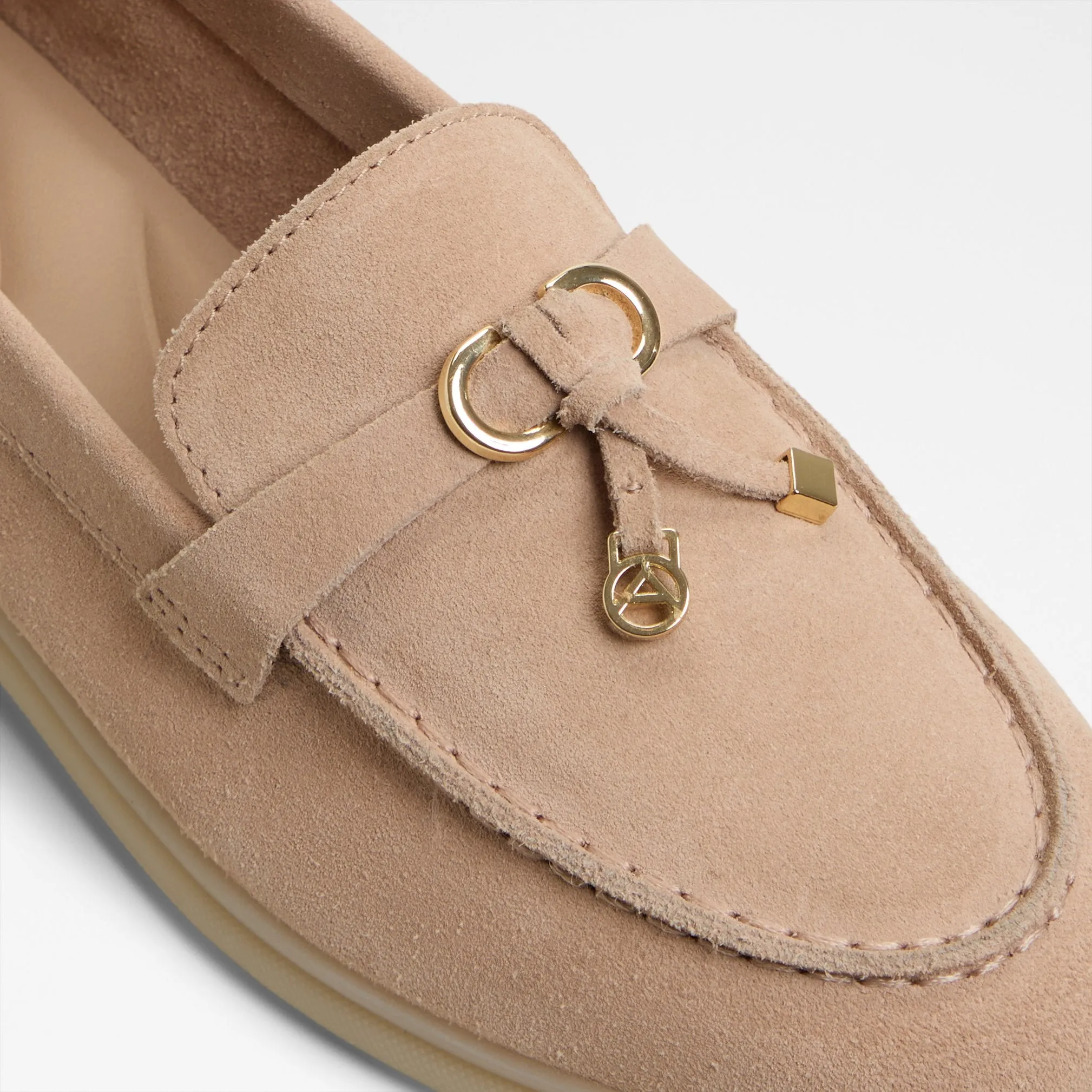 CRERAS-IN Kadın Pembe Loafer & Mokasen