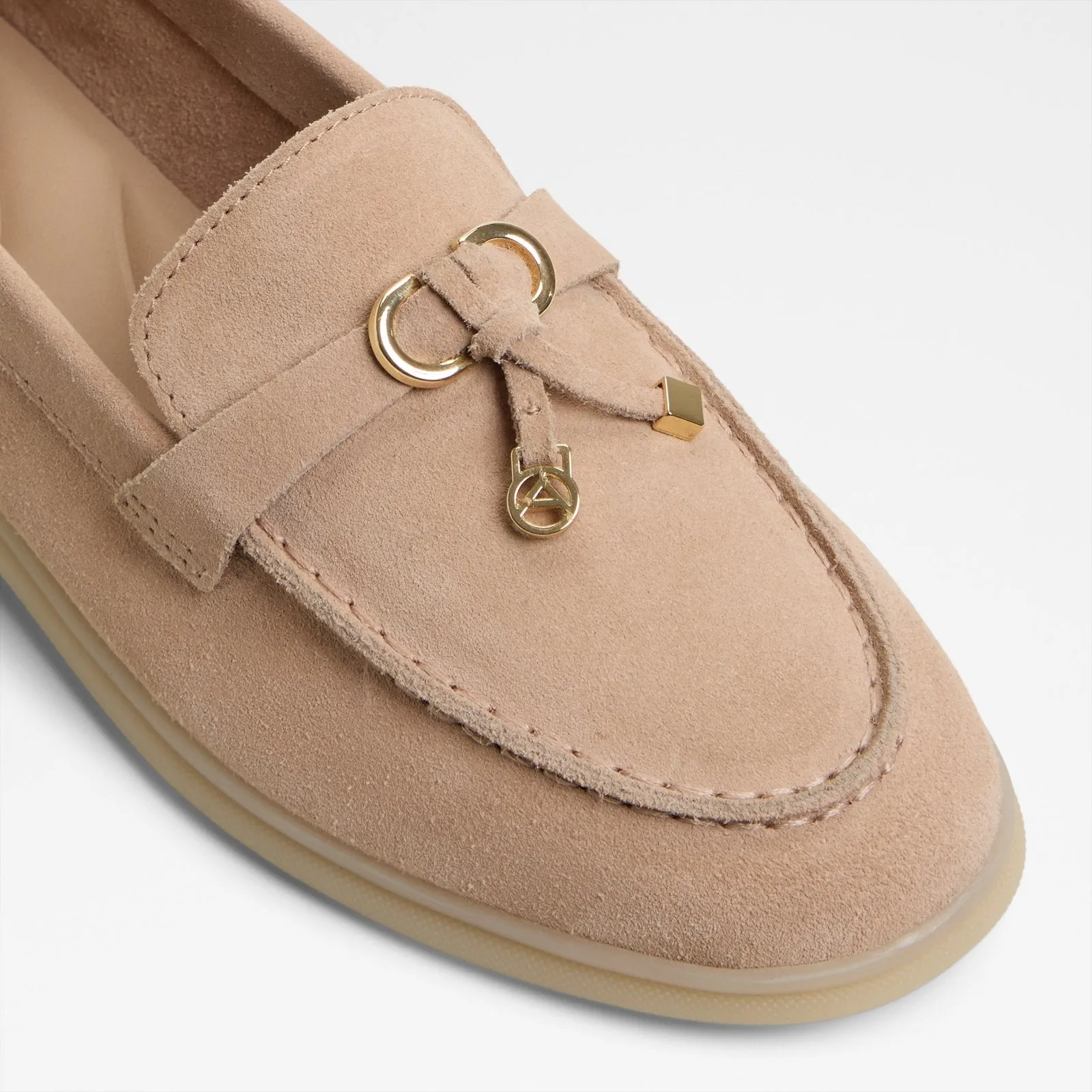CRERAS-IN Kadın Pembe Loafer & Mokasen