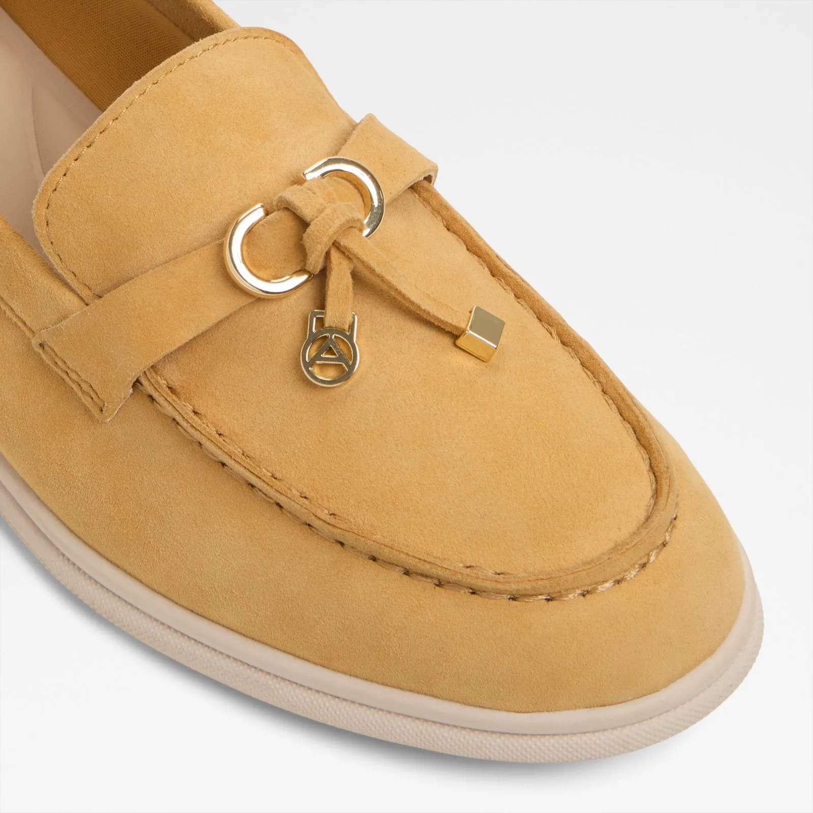 CRERAS-IN Kadın Sarı Loafer & Mokasen