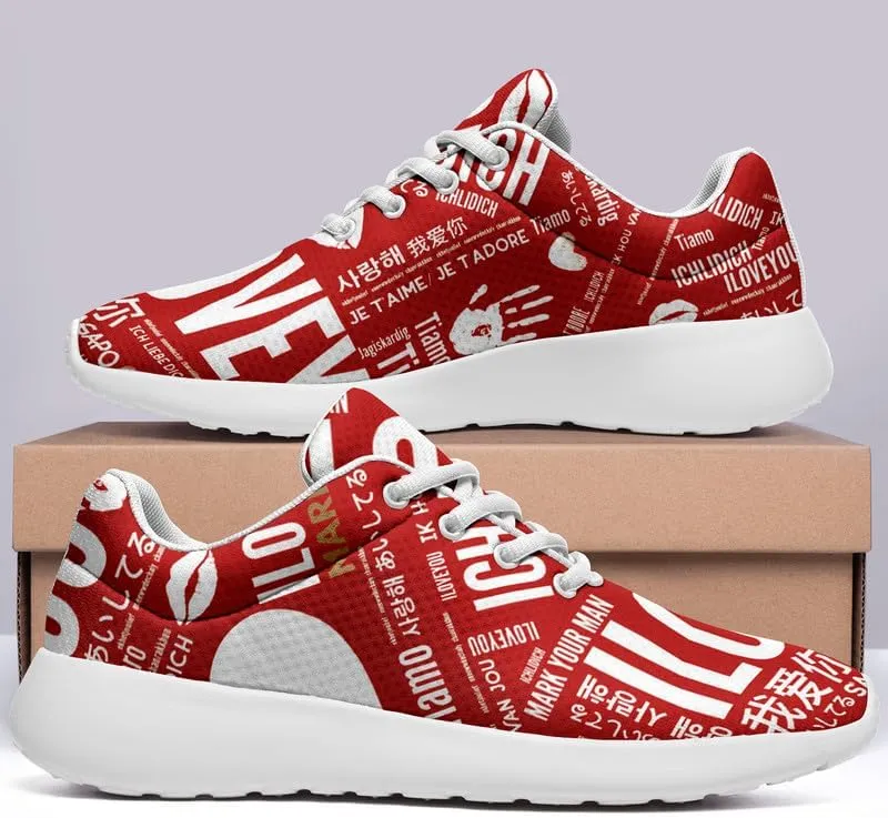 Custom Skull Running Shoes for Women Men Mesh Breathable Comfort Walking Sneaker Sports Athletic Halloween Shoes