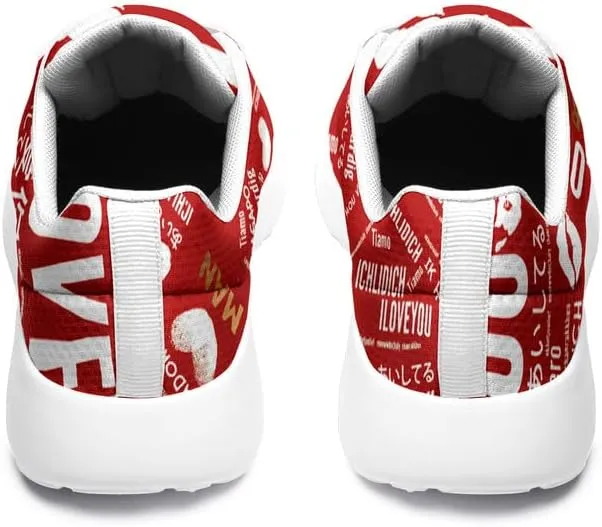 Custom Skull Running Shoes for Women Men Mesh Breathable Comfort Walking Sneaker Sports Athletic Halloween Shoes