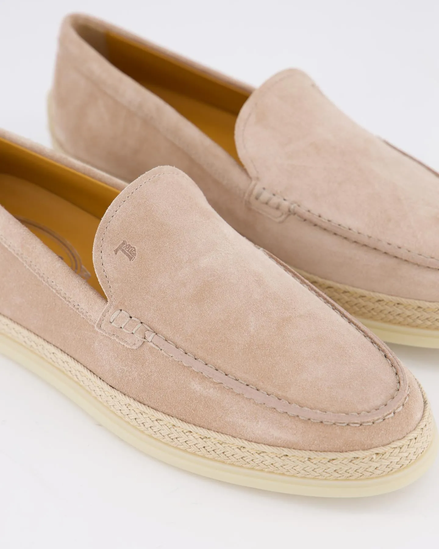 Dames Gomma Rafia Mocassin Roze