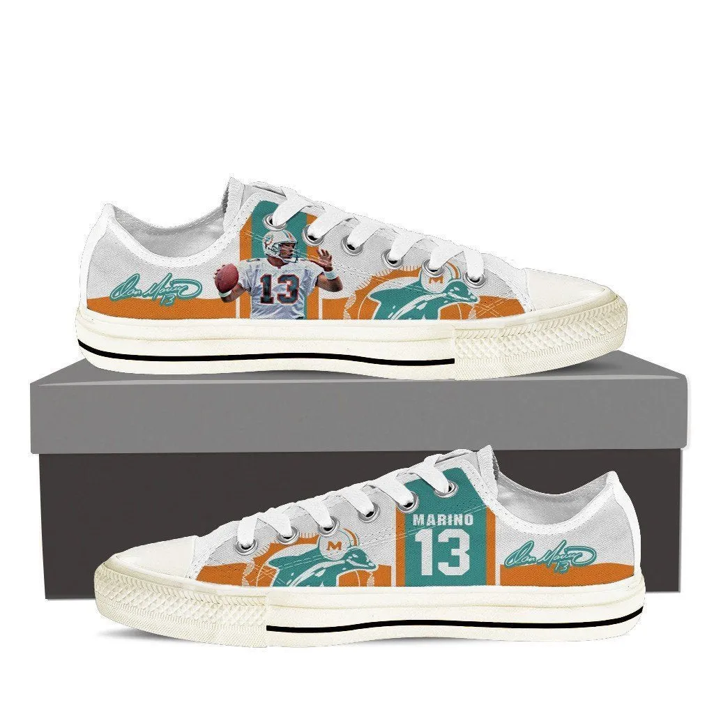 dan marino mens low cut sneakers cut