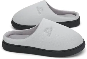 Dannto Womens Mens Memory Foam Slippers House Slide Sandals Bedroom Home Indoor Cozy Closed Toe Shoes