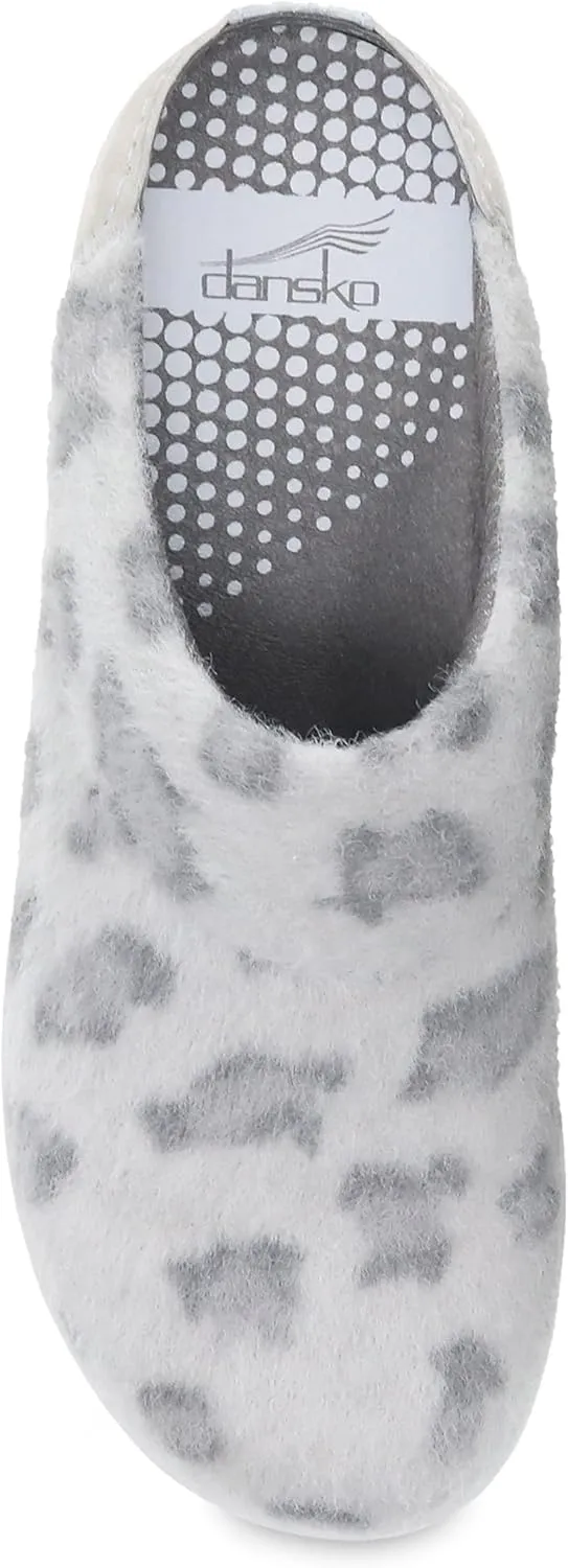 Dansko Women's Lucie Wool Slipper with Outdoor Sole and Arch Support