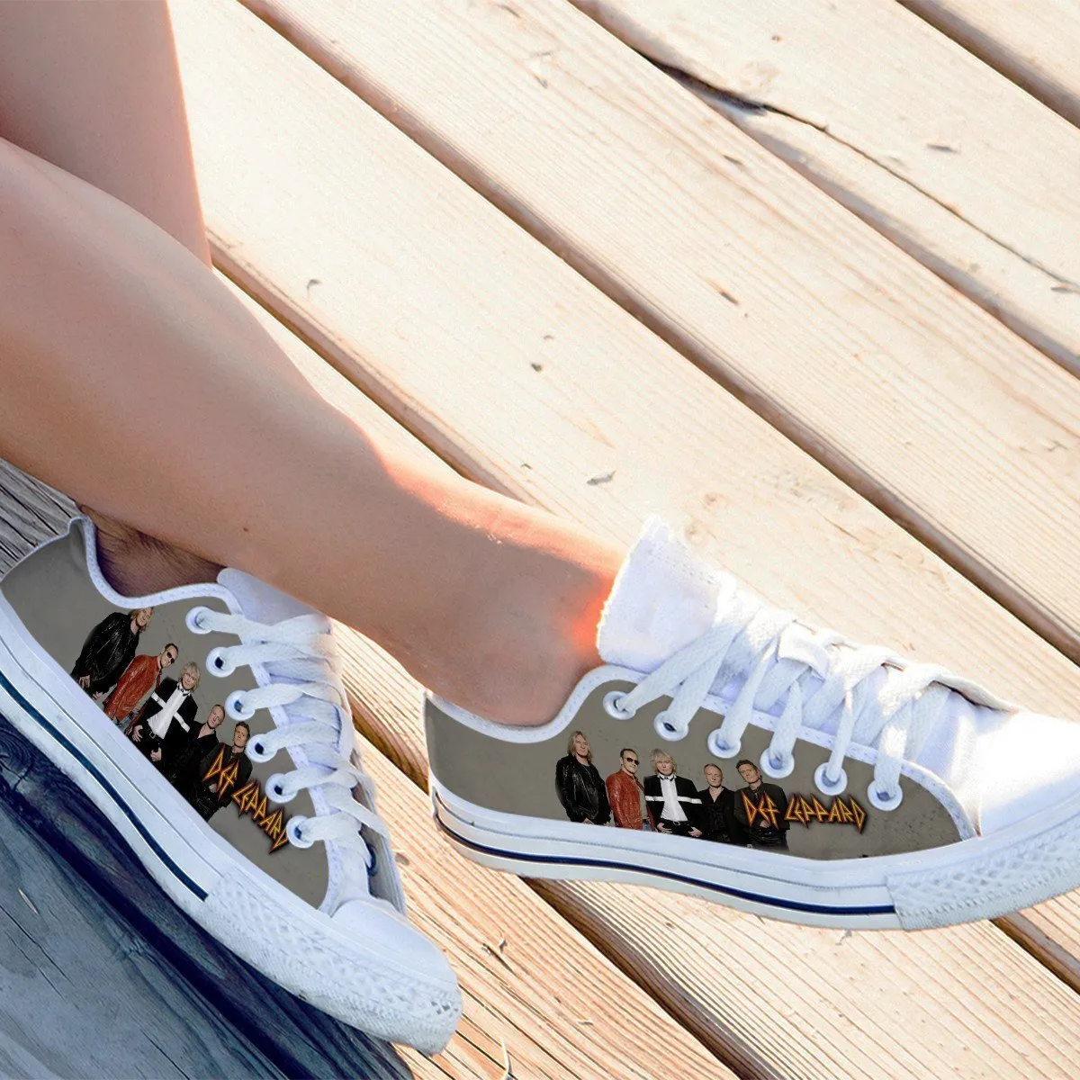 def leppard ladies low cut sneakers