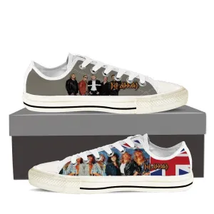 def leppard ladies low cut sneakers