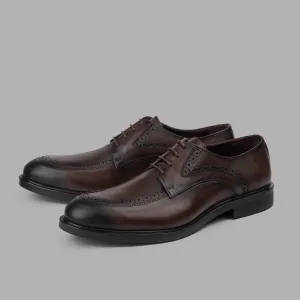 Derby Semi Brogue Shoes