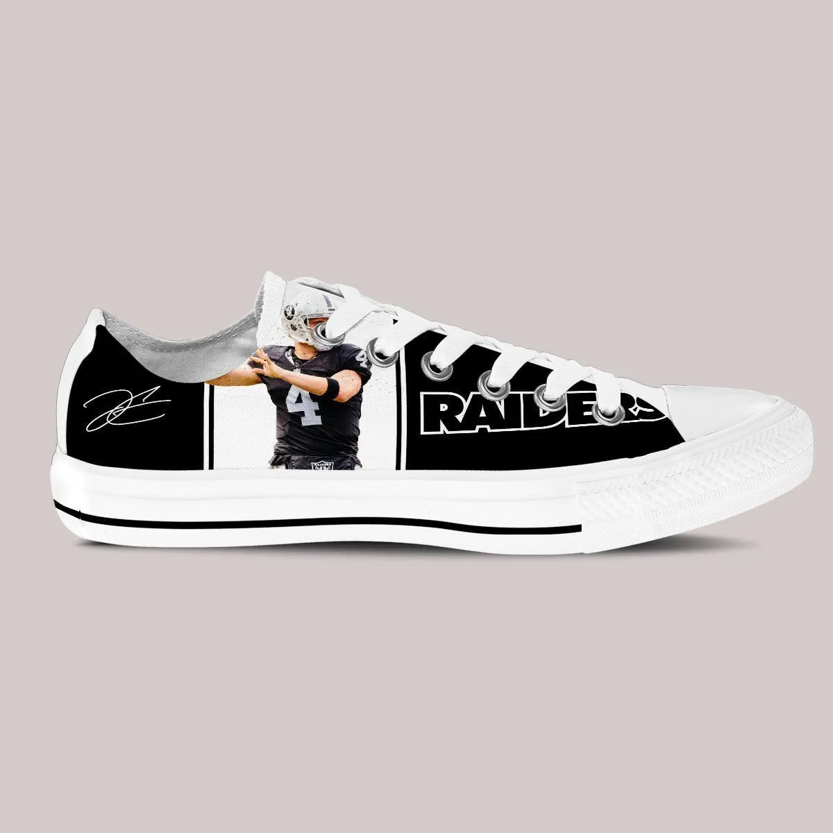 derek carr ladies low cut sneakers