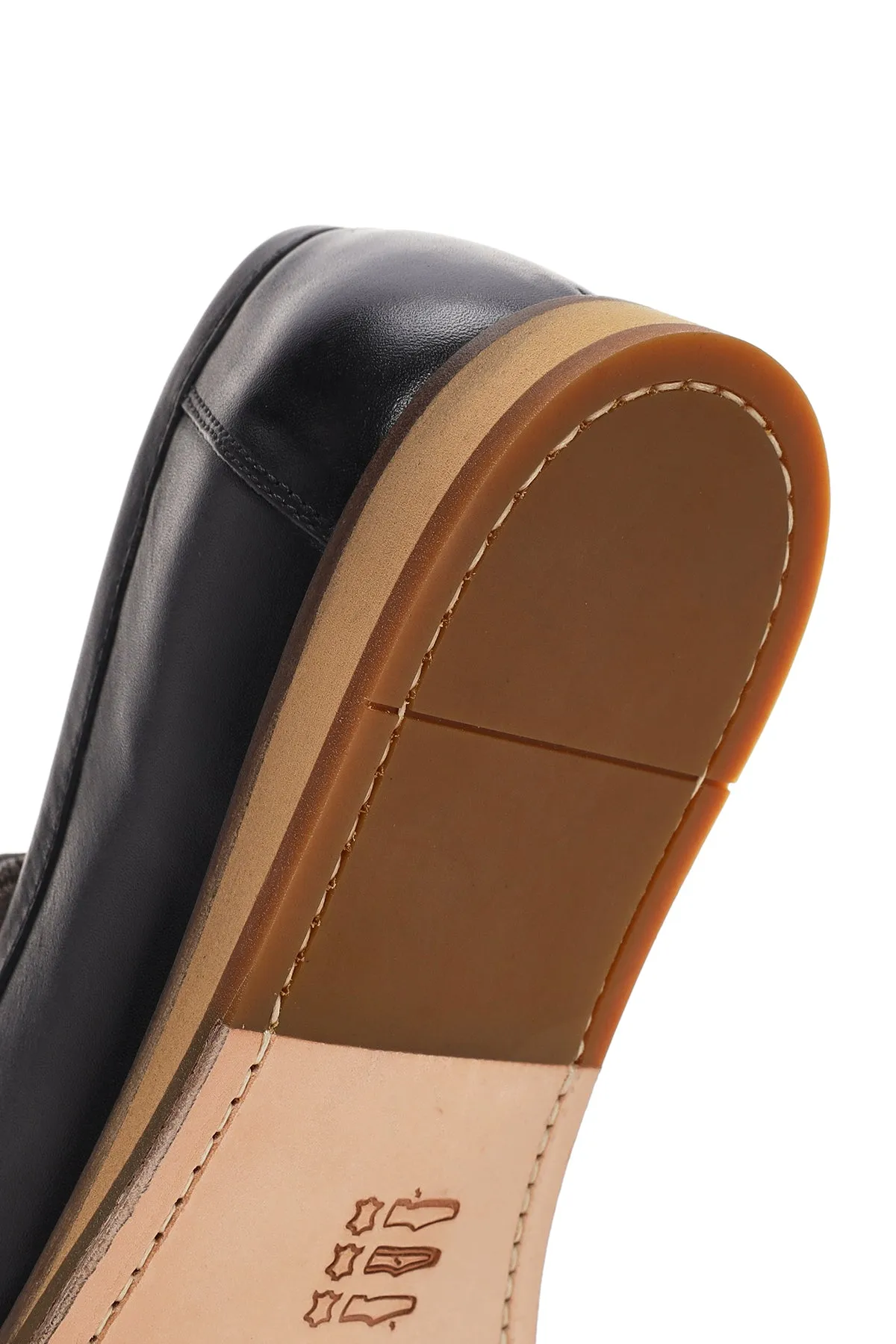 Derimod Black Erkek Siyah Deri Loafer