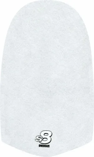 Dexter S8 White Microfiber Comfort Plus Slide Sole, Brown/A, One Size- Cut to Fit