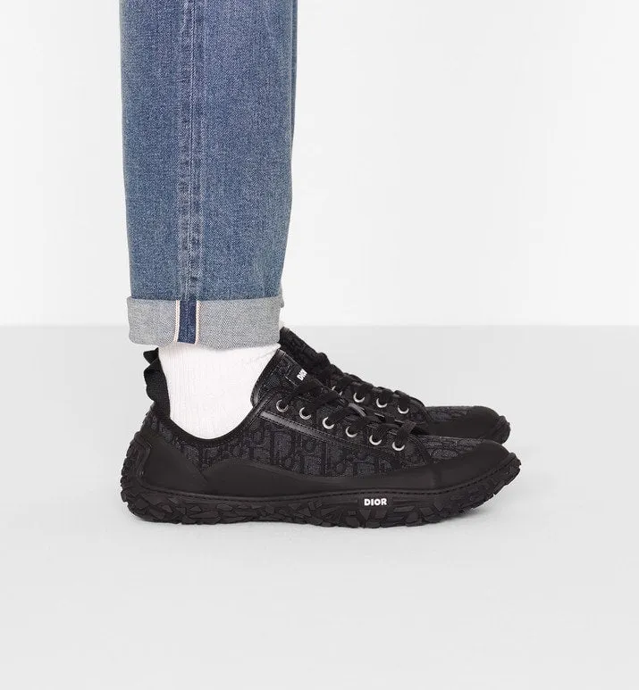Diorizon Derby Shoe • Black Dior Oblique Jacquard and Rubber