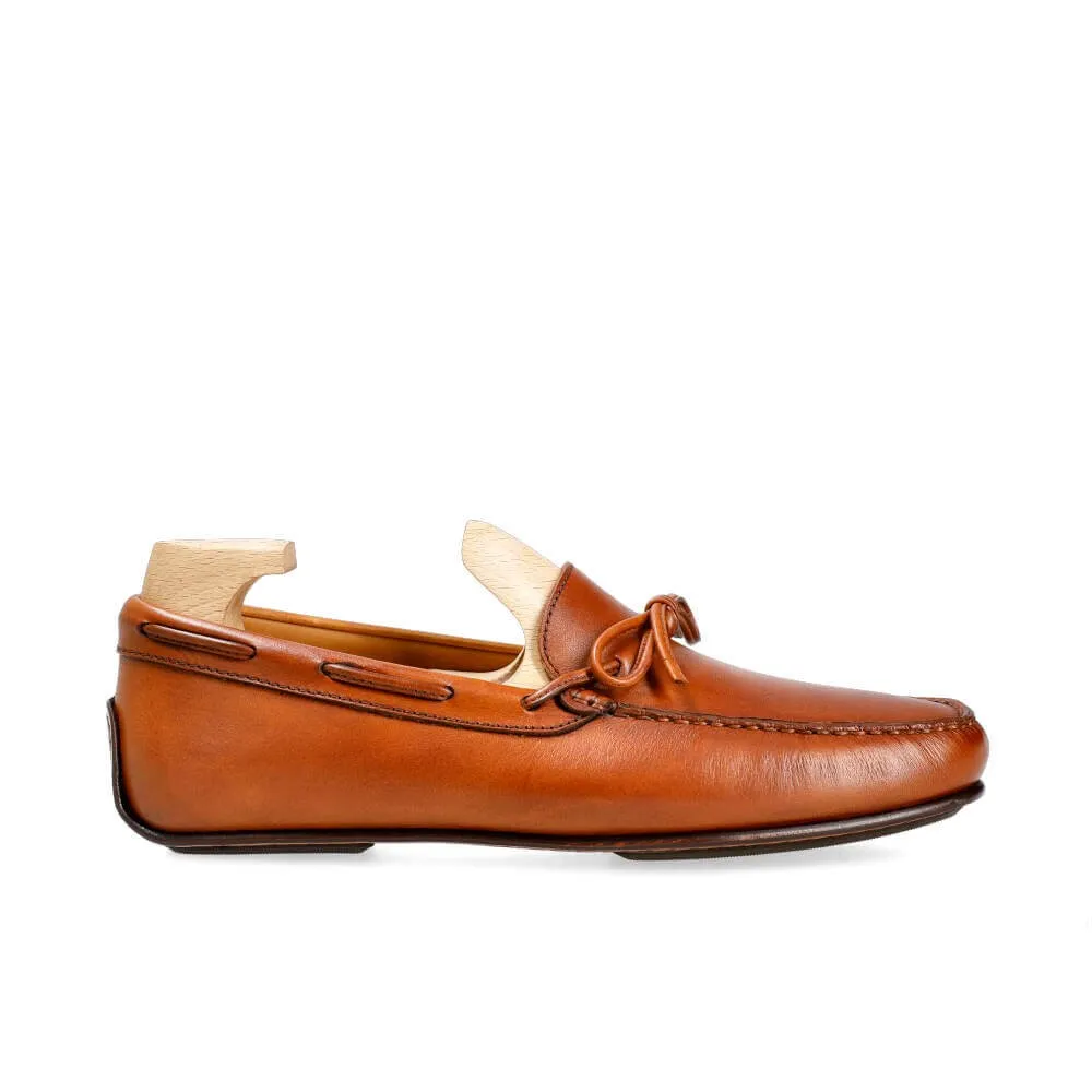 Driving Loafer Men's Shoes (Brown)