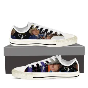 dwight yoakam ladies low cut sneakers
