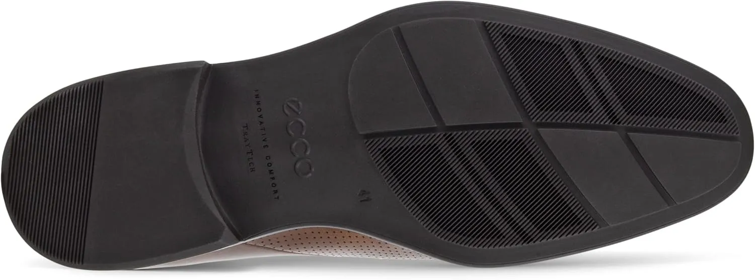ECCO Men's Citytray Perforated Toe Oxford