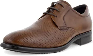 ECCO Men's Citytray Perforated Toe Oxford