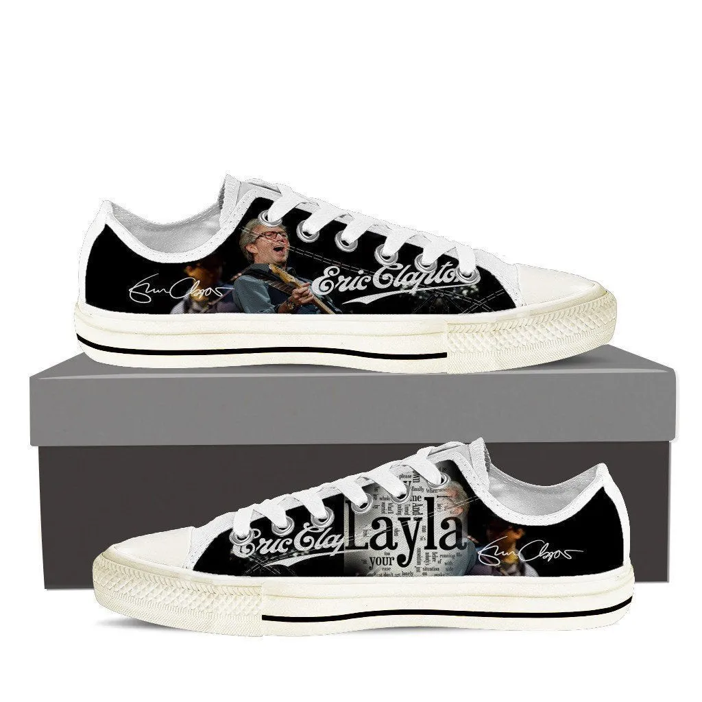 eric clapton ladies low cut sneakers