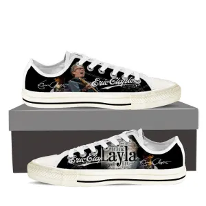 eric clapton ladies low cut sneakers