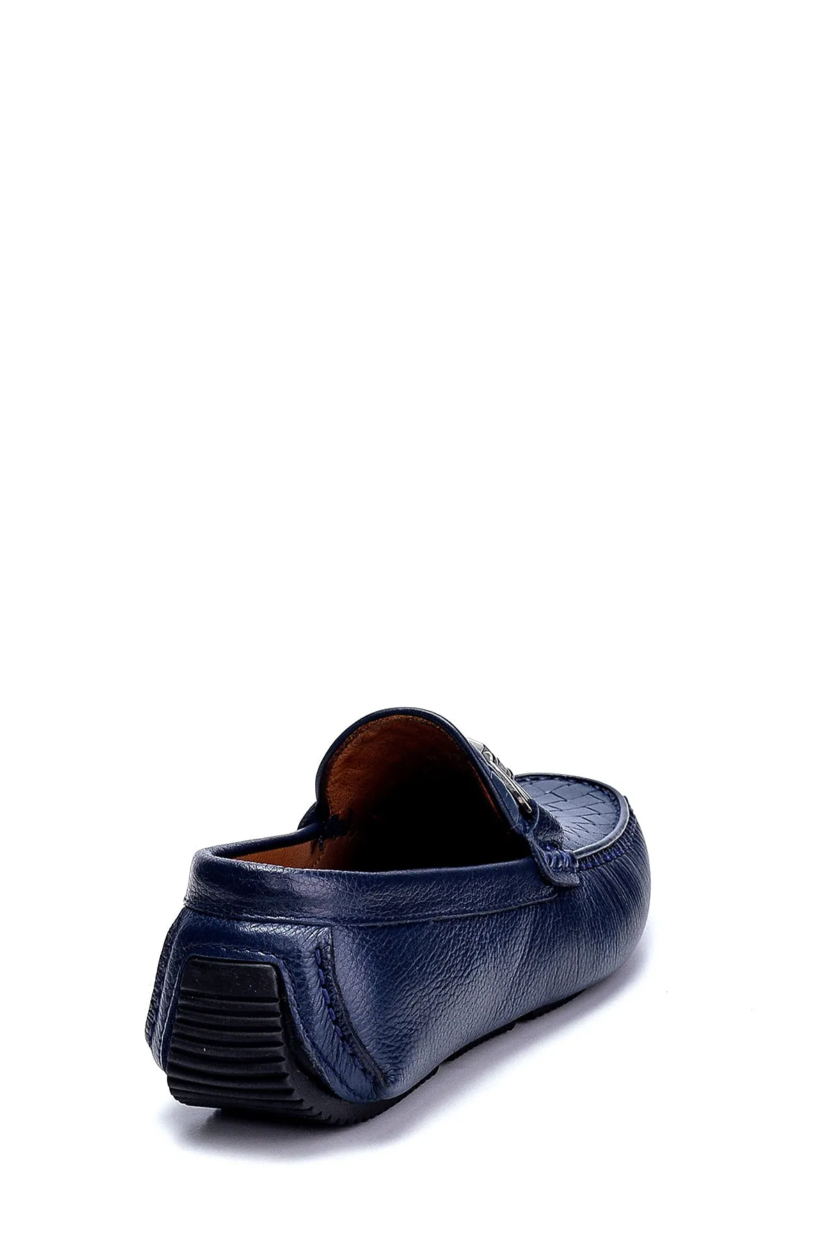 Erkek Deri Baskılı Loafer