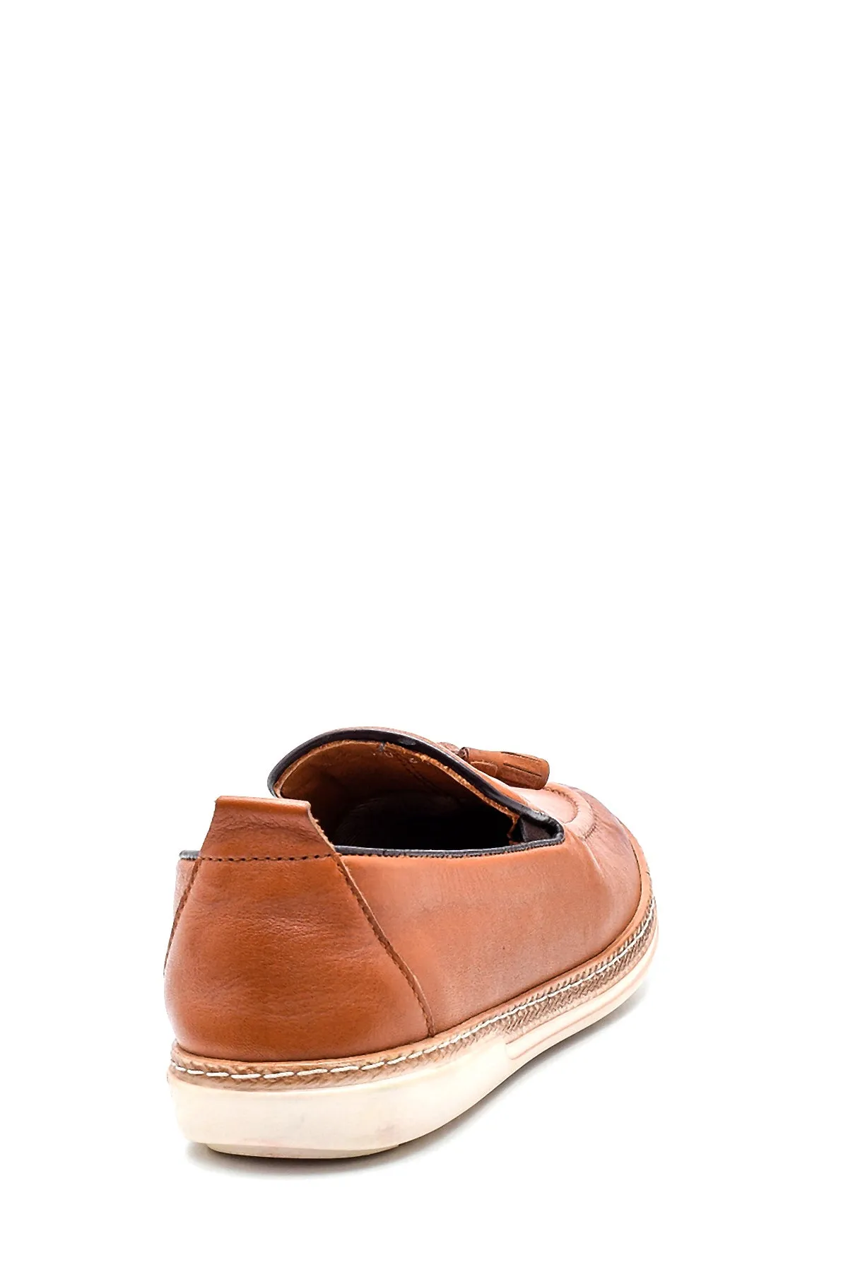 Erkek Deri Püskül Detaylı Loafer