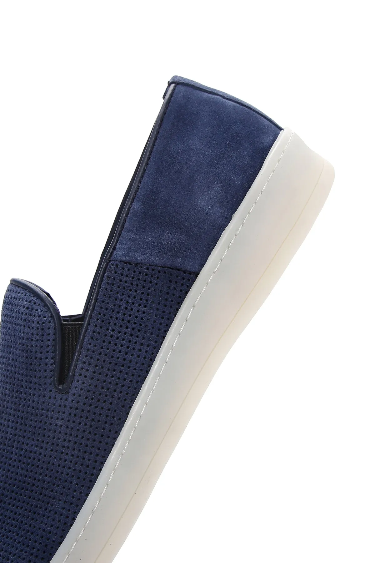 Erkek Lacivert Deri Loafer