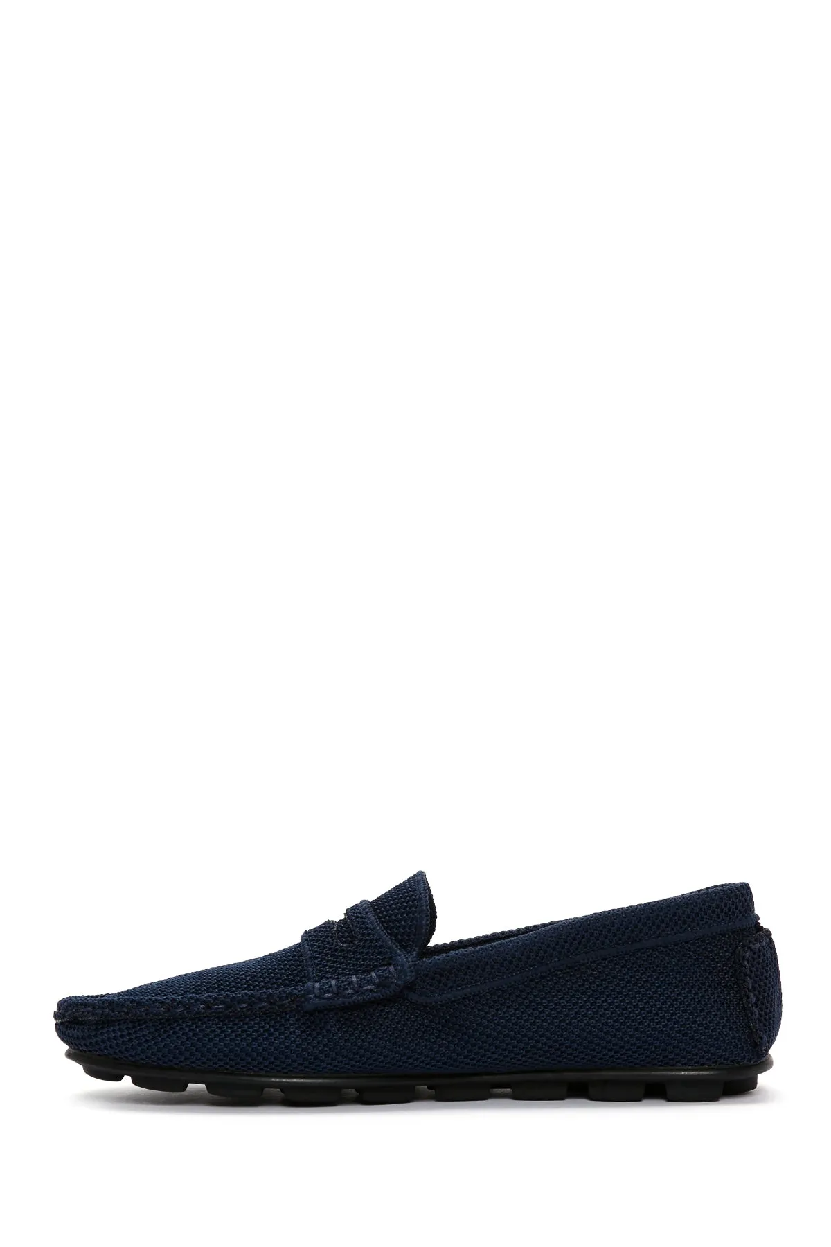 Erkek Lacivert Kumaş Loafer