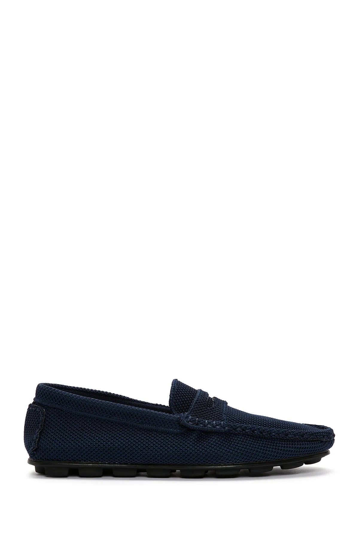Erkek Lacivert Kumaş Loafer