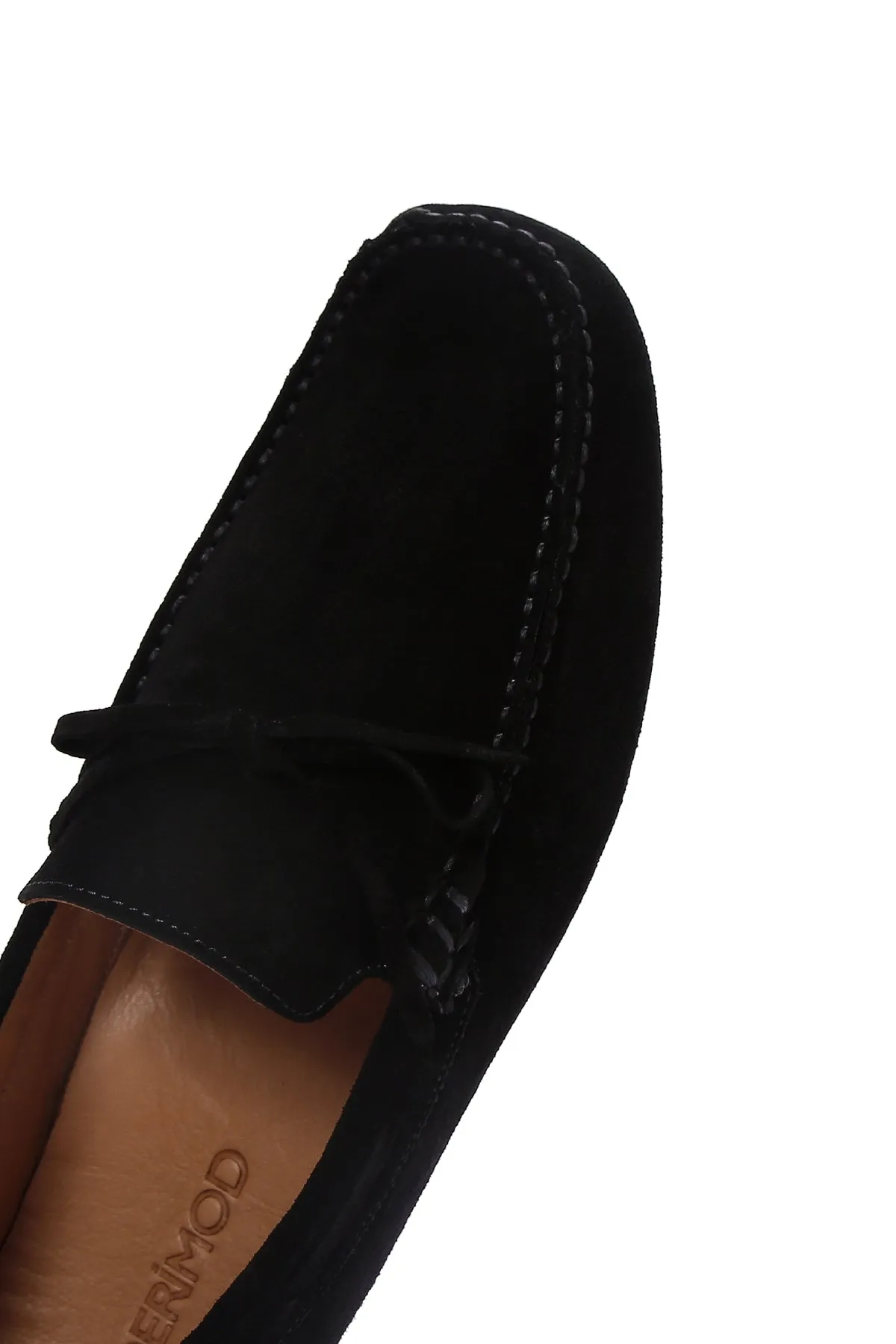 Erkek Siyah Deri Loafer