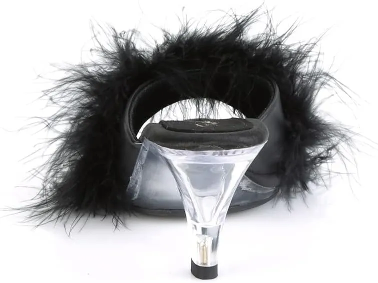 Fabulicious Women's Belle-301F Marabou Slipper
