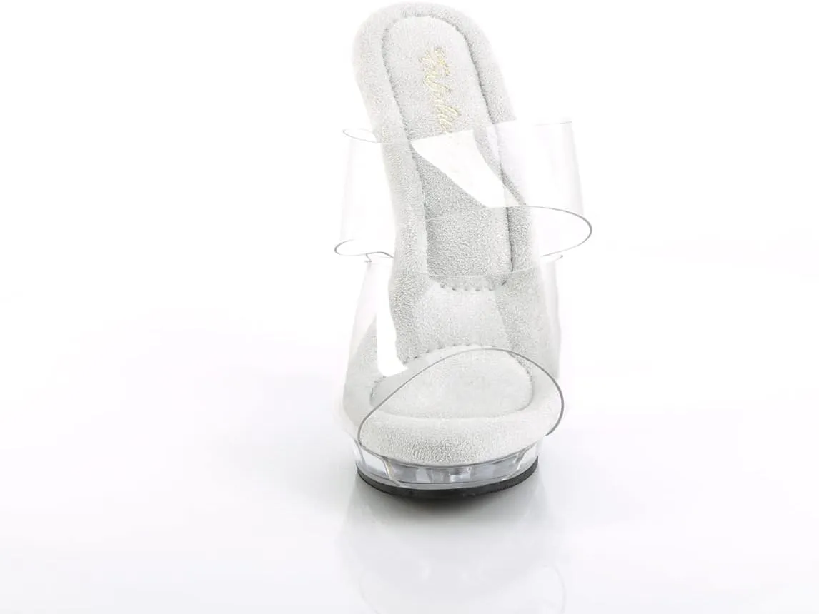 Fabulicious Women's Lip-102 Slide Sandal