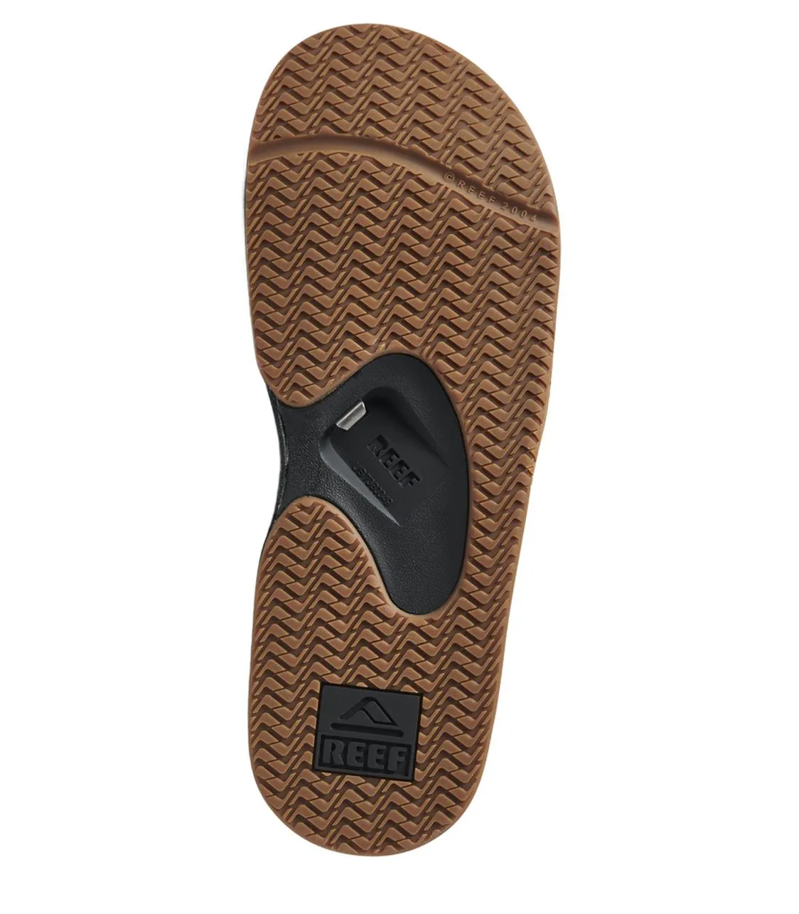 Fanning Slide Sandals Black/Silver