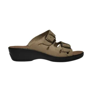Flexus Women's Decca Slide Sandals - Beige