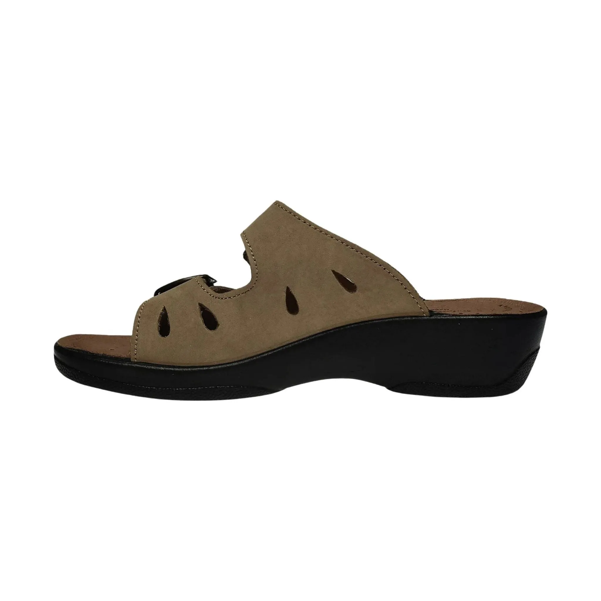 Flexus Women's Decca Slide Sandals - Beige