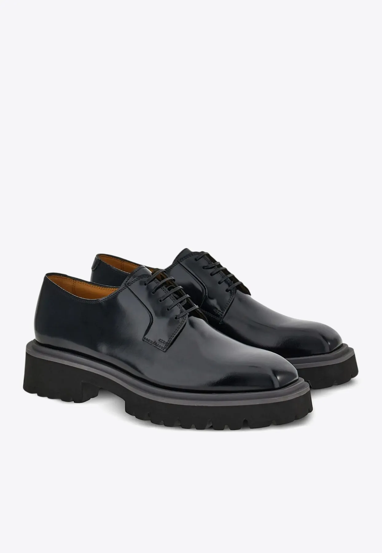 Flicker Leather Derby Shoes
