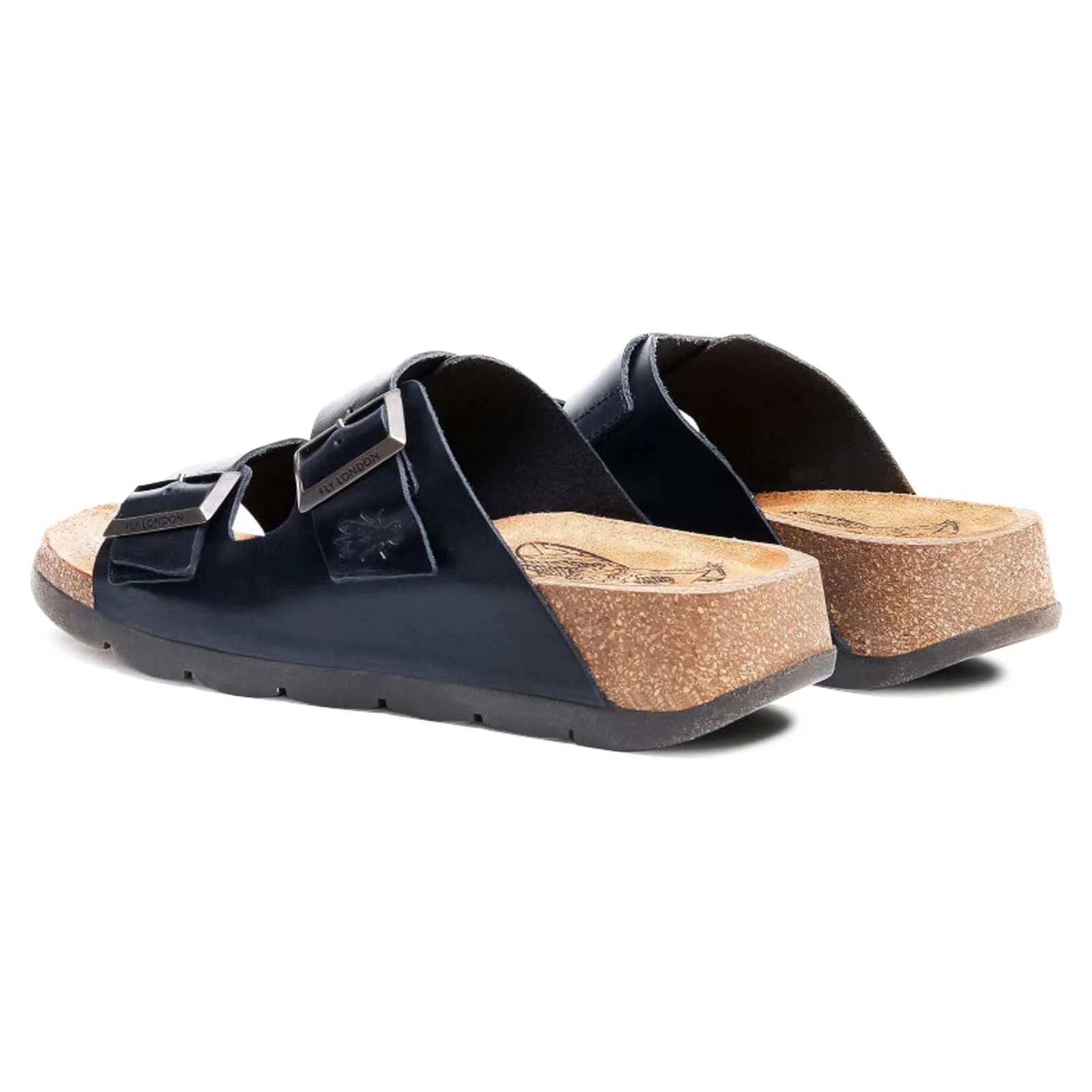Fly London Caja721Fly Leather Women's Slide Sandals