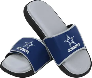 FOCO Dallas Cowboys NFL Mens Foam Sport Slide - S