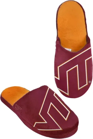 FOCO NCAA Mens (2011 Edition) Big Logo Slide Slipper Hard Sole Extra Large