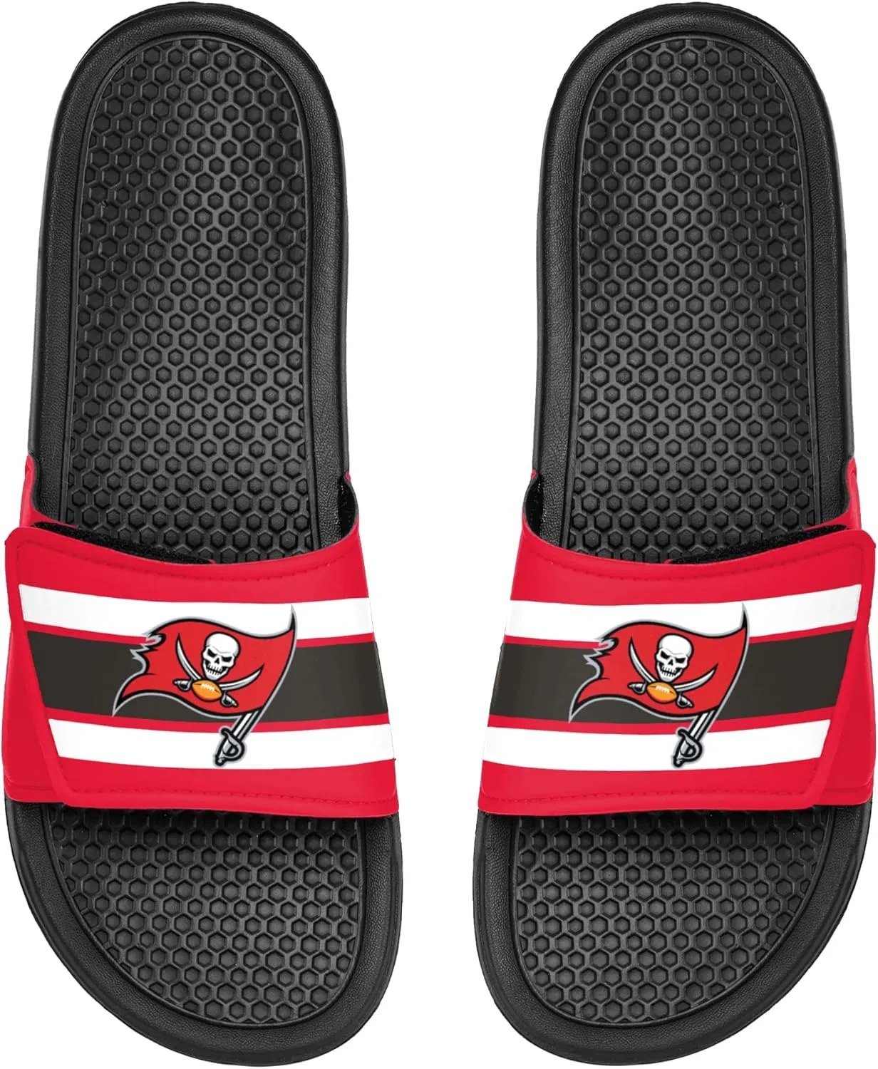 FOCO Youth NFL Stripe Legacy Sport Slide