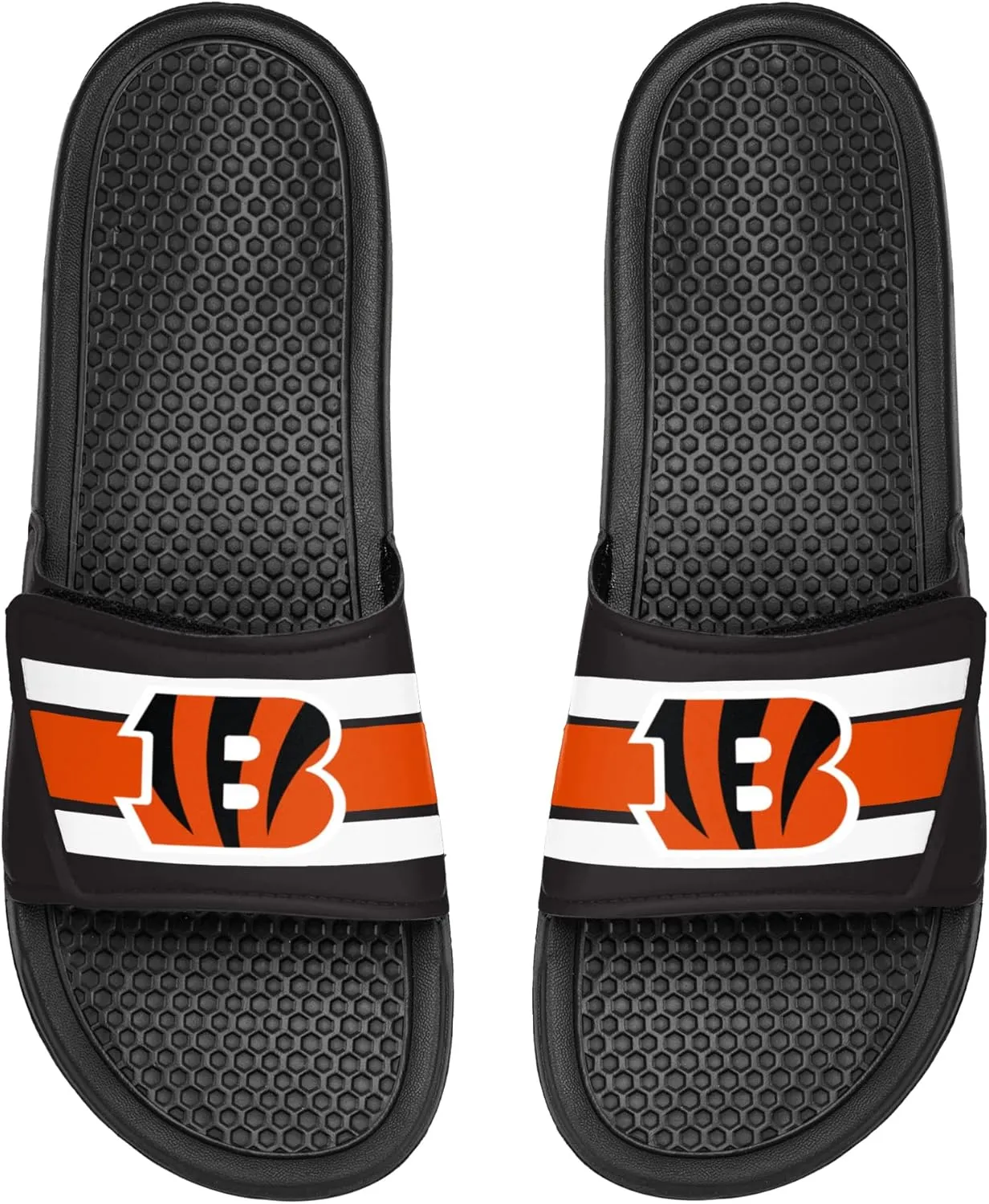 FOCO Youth NFL Stripe Legacy Sport Slide