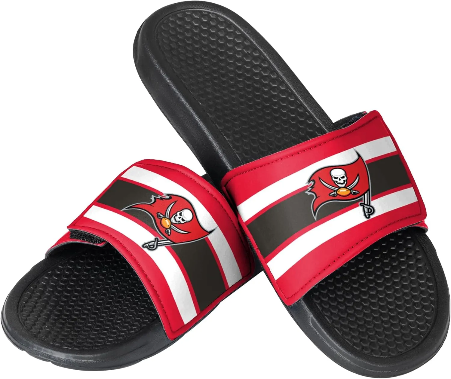 FOCO Youth NFL Stripe Legacy Sport Slide