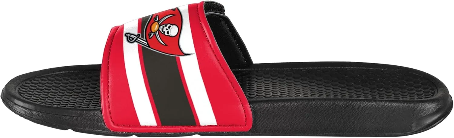 FOCO Youth NFL Stripe Legacy Sport Slide