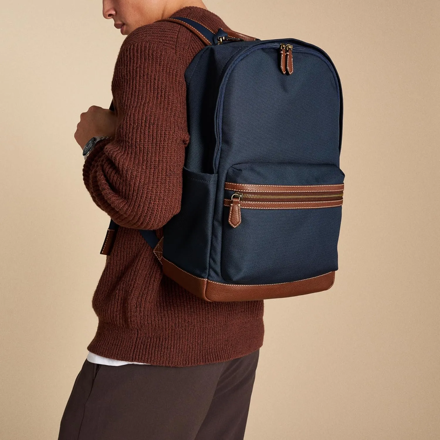 Fossil Buckner Backpack, Medium Brown