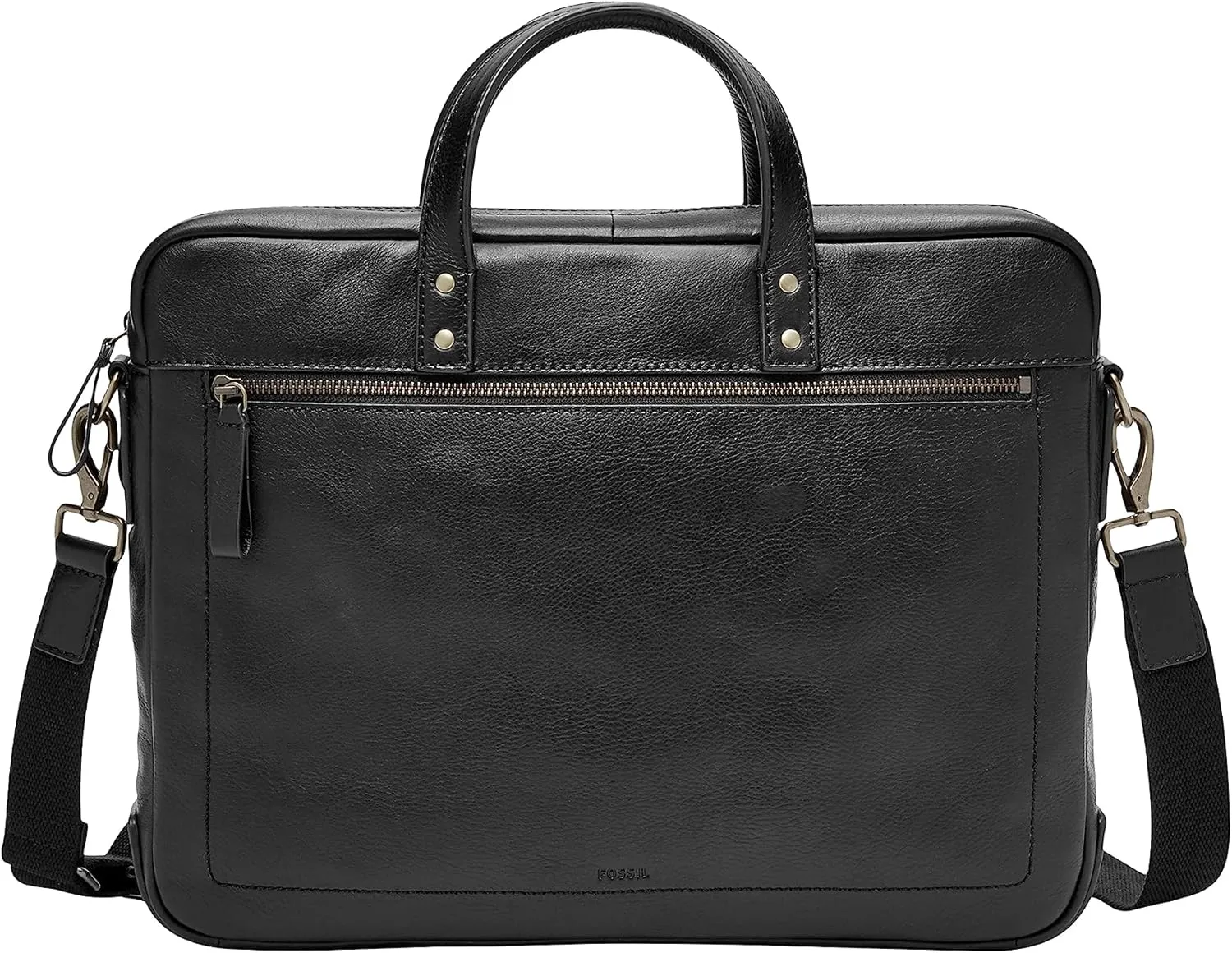 Fossil Men's Asher Leather Messenger Laptop Bag