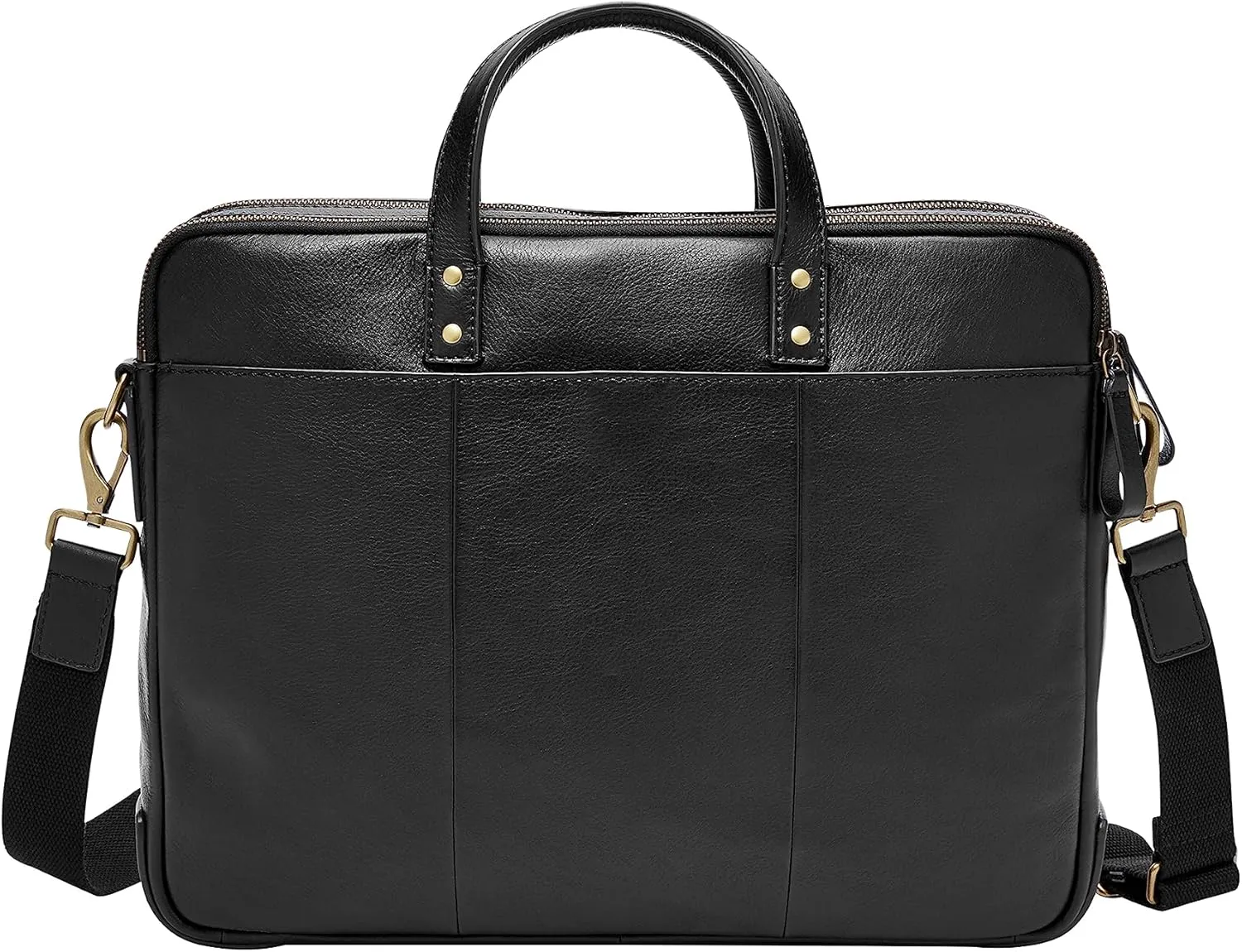 Fossil Men's Asher Leather Messenger Laptop Bag